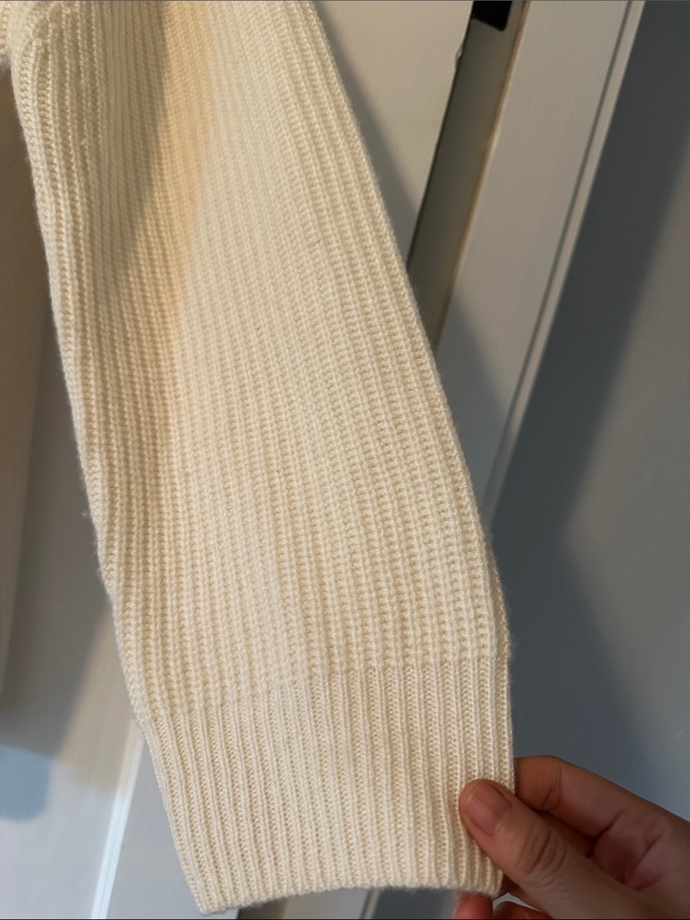 NWT Jenni Kayne Cashmere Cocoon Cardigan Size M ivory - Picture 7 of 13